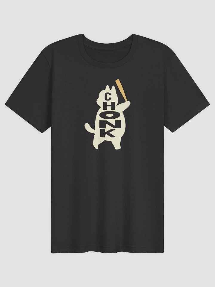 Baseball Chonk Cat - Unisex Adult Super Soft Lightweight T-shirt product image (1)