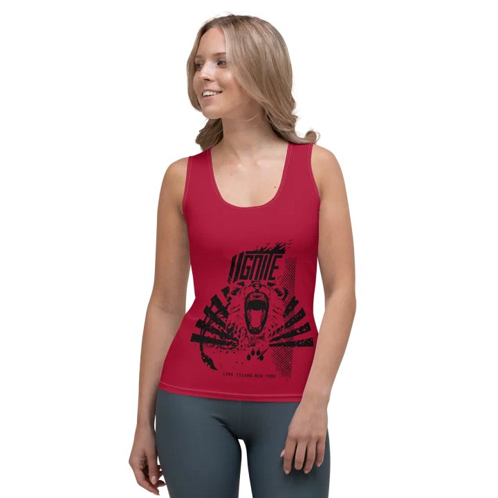 womans tanks red product image (1)