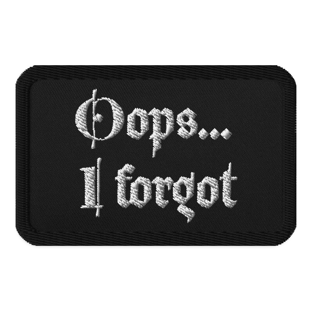 Oops I forgot Patch product image (1)