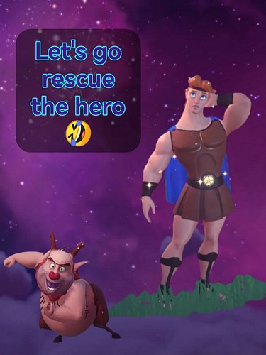 Yes it's time to go save Hercules, and be chivvied along by Phil. Join me at 1pm NZT on https://twitch.tv/jevvvnz #DDV #Dream...
