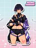Purple Lightning XL Sticker