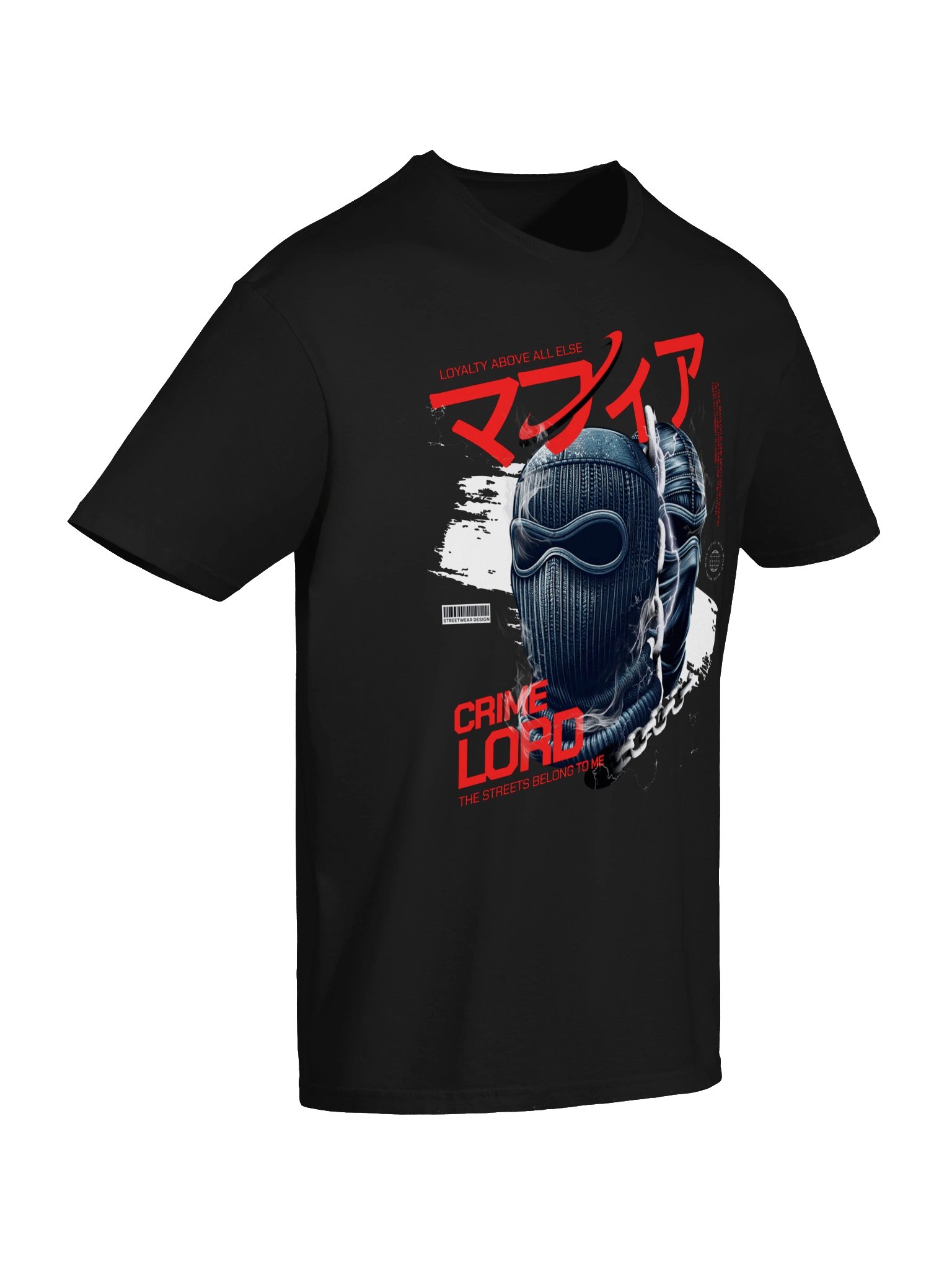 Crime Lord Balaclava Graphic Unisex Softstyle T-Shirt product image (5)