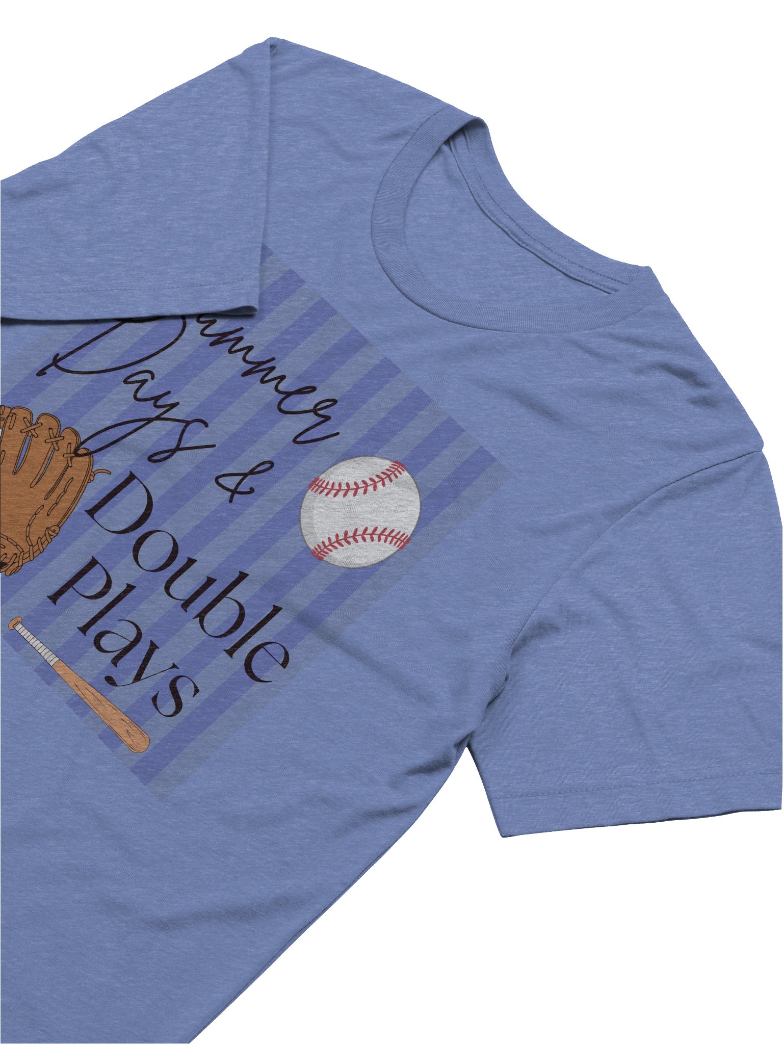 Summer Days & Double Plays Soft T-Shirt product image (26)
