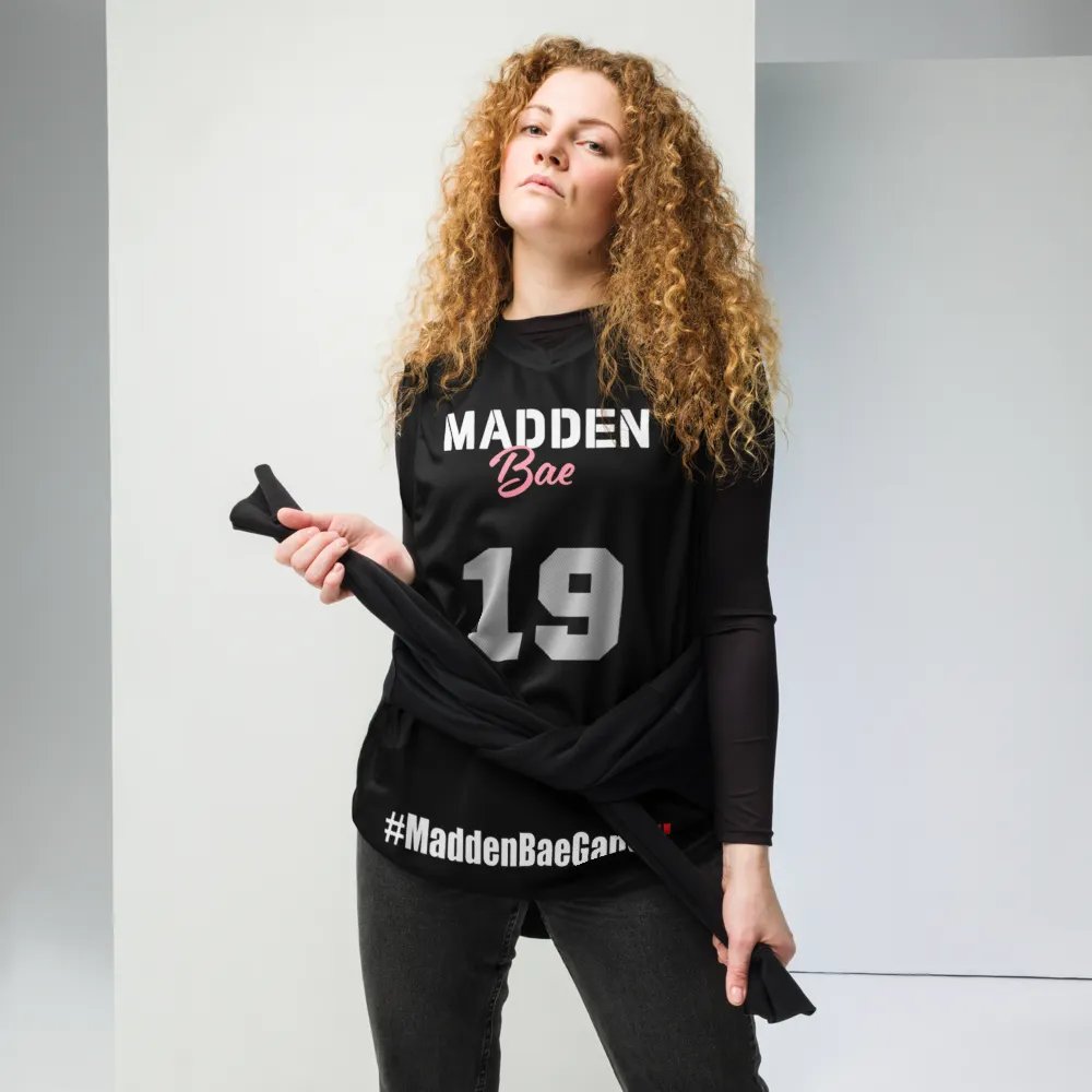 Madden Bae Jersey🦅 (Black + Gray) product image (2)