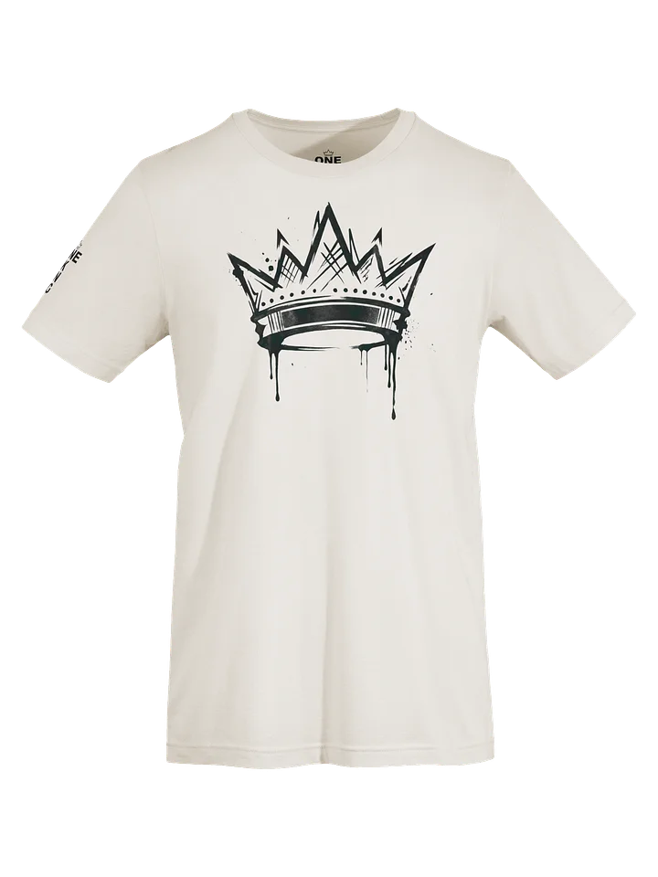 ONE KING True Crown Warrior Edition Premium T-Shirt black print product image (2)