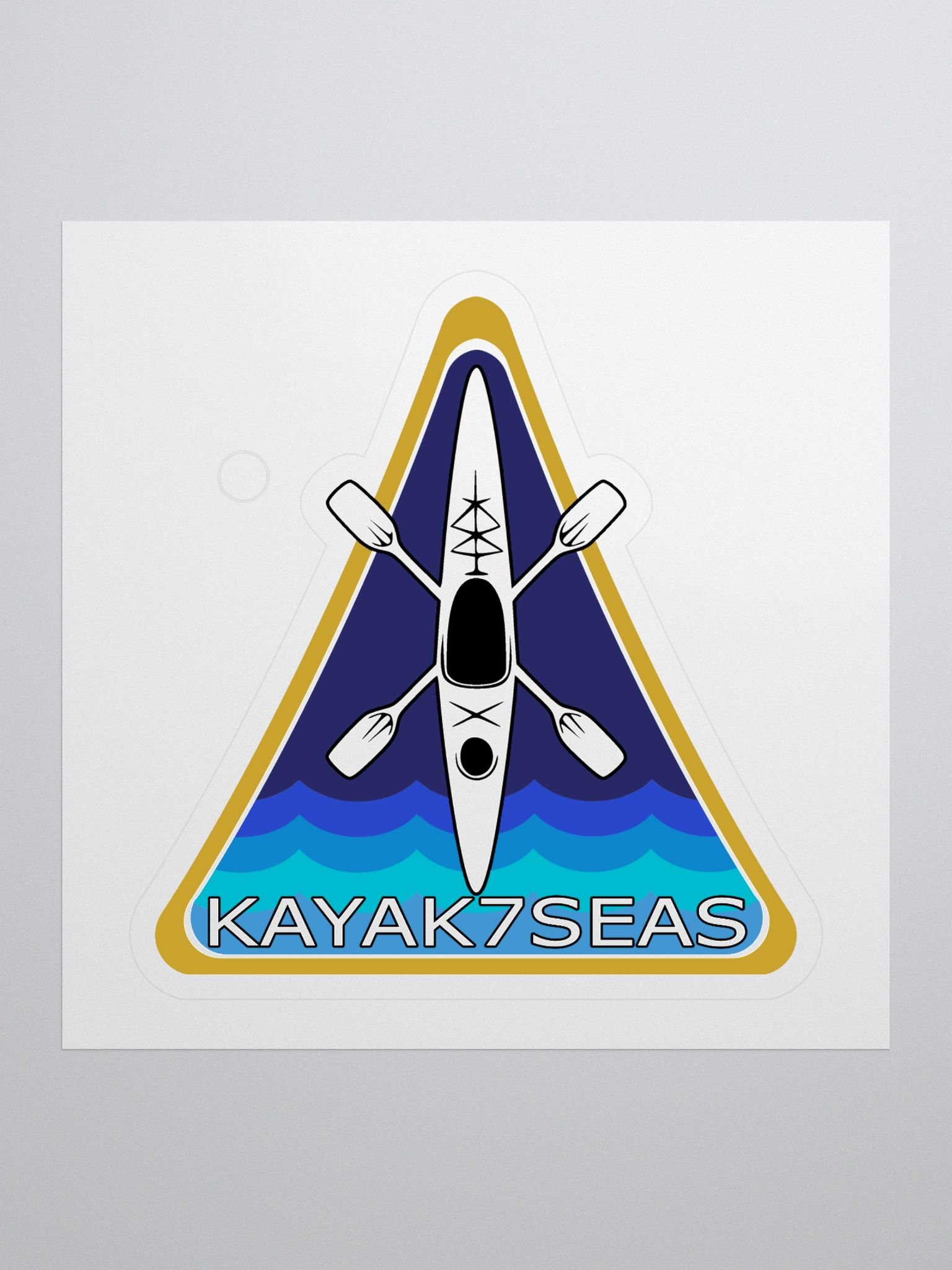 K7S triangle logo sticker product image (1)