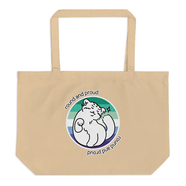 Round and Proud Manul Gay MLM Version - Tote Bag product image (1)