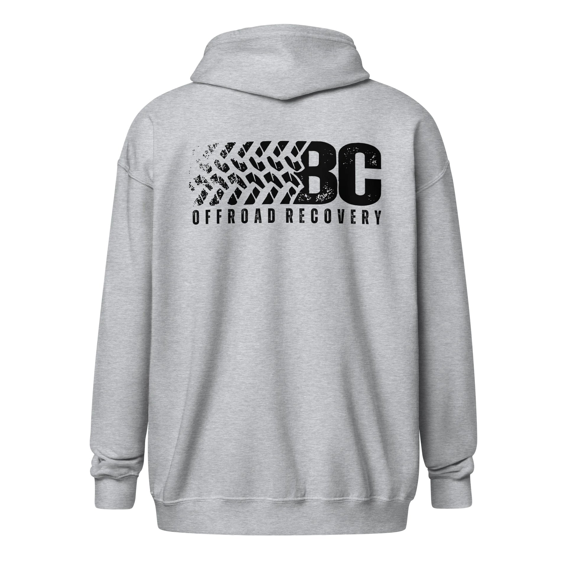 BC Off-Road Recovery Zip Hoodie — Black Logo product image (2)