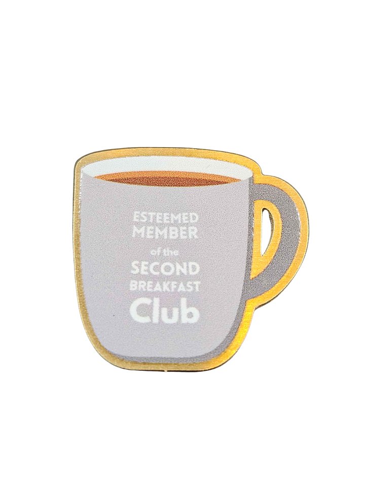 Official Club Member Antique Gold Lapel Pin product image (1)