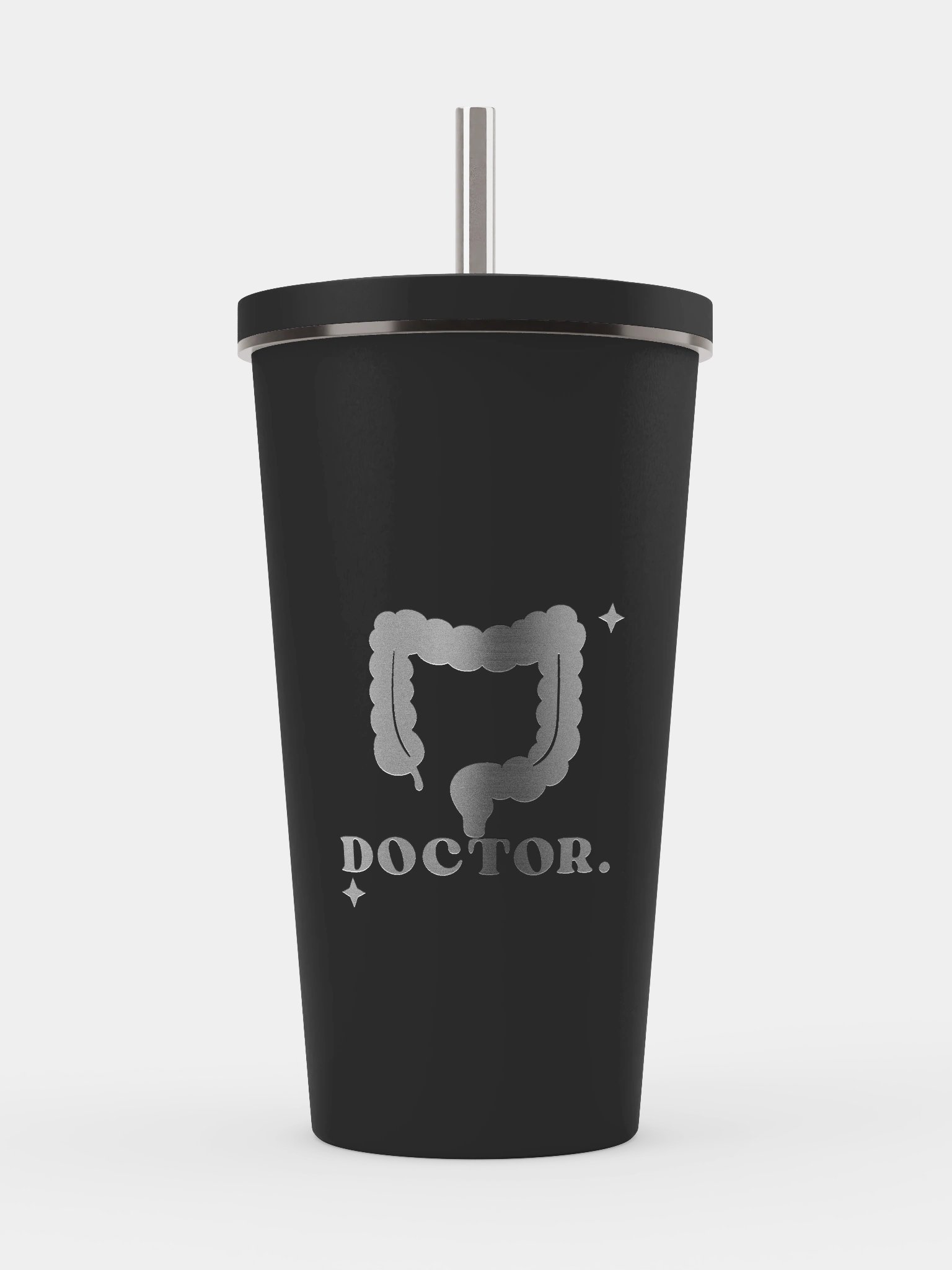 GI Specialists Stylish Insulated Tumbler with Straw product image (1)