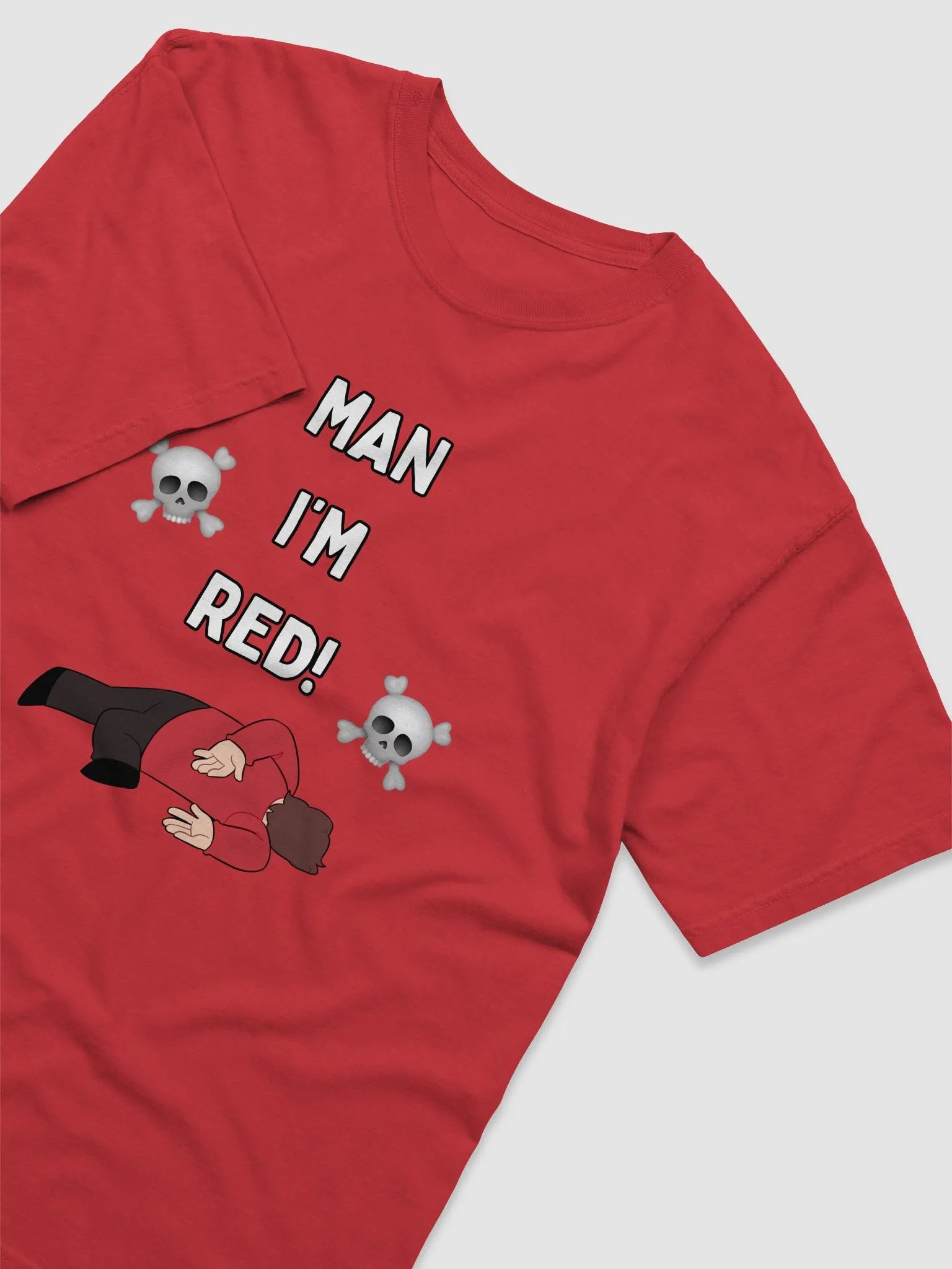 'Man I'm Red!' T-Shirt product image (5)