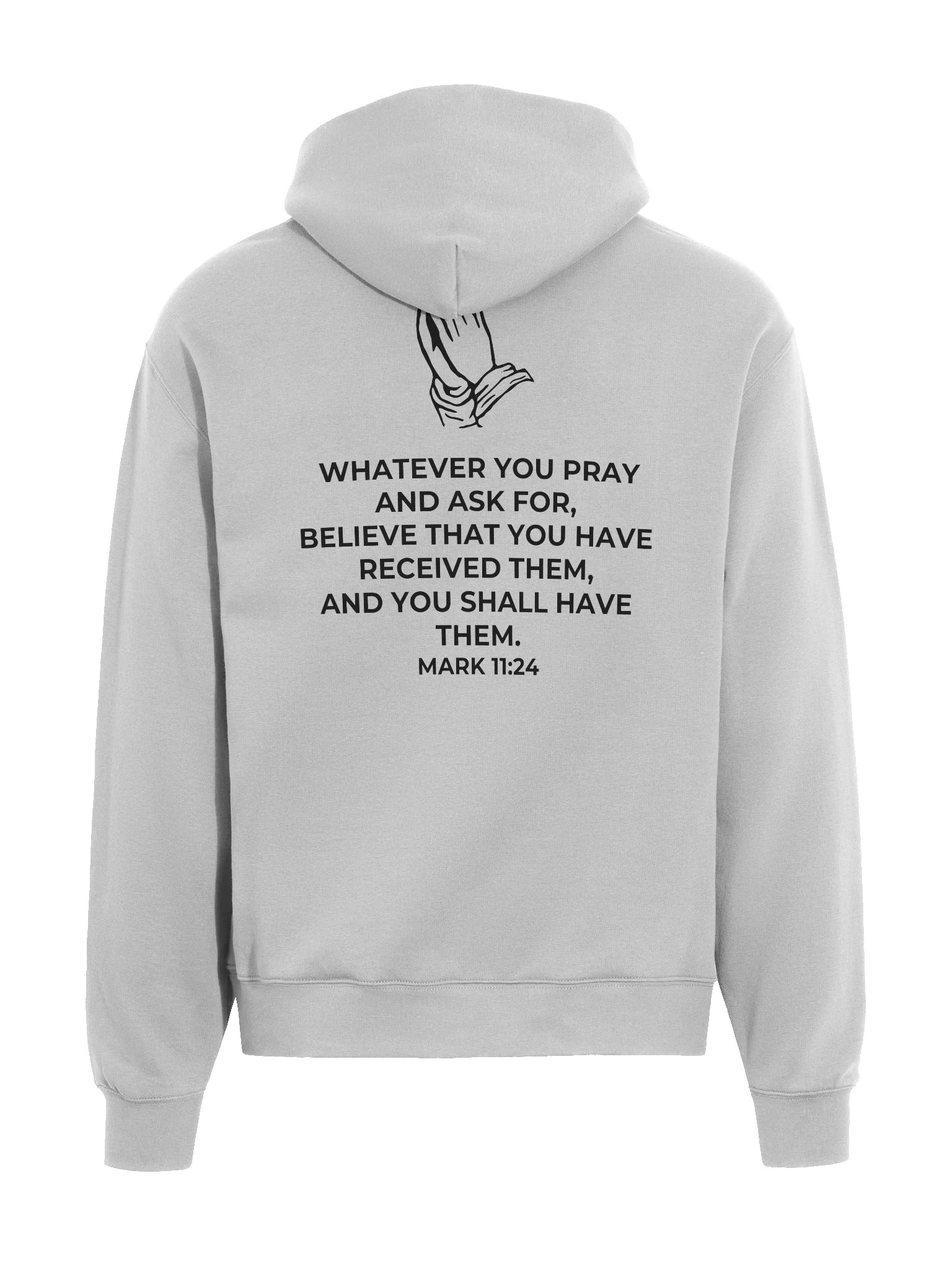 Mark 11:24 Eclipse Oversized Hoodie [Dark] product image (1)