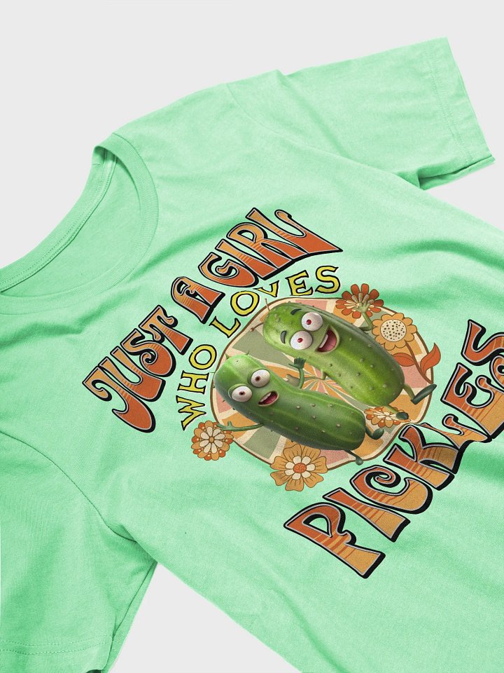 Just A Girl Who Loves Pickles Pal Love T-Shirt product image (2)