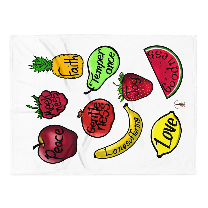Fruit of the Spirit Throw Blanket product image (1)