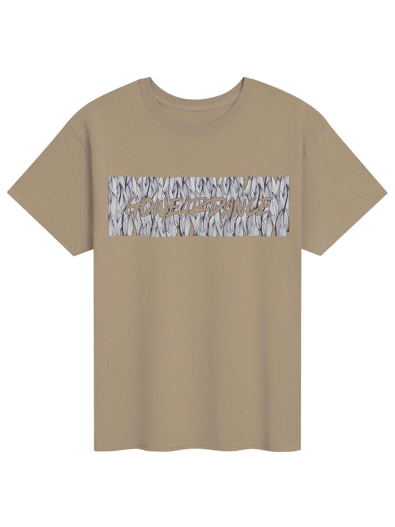 "Line Art" print cotton t-shirt product image (13)