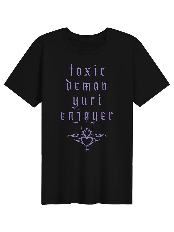 toxic demon yuri t-shirt product image (1)