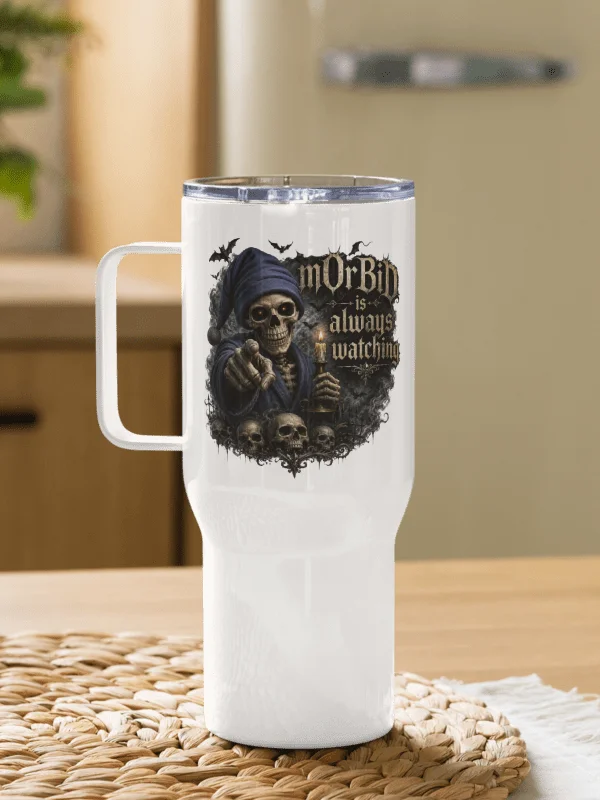 ''Give It A Year'' Travel Mug with a Handle product image (5)