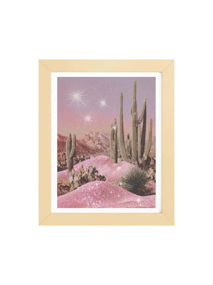 Framed Pink Desert Print product image (2)
