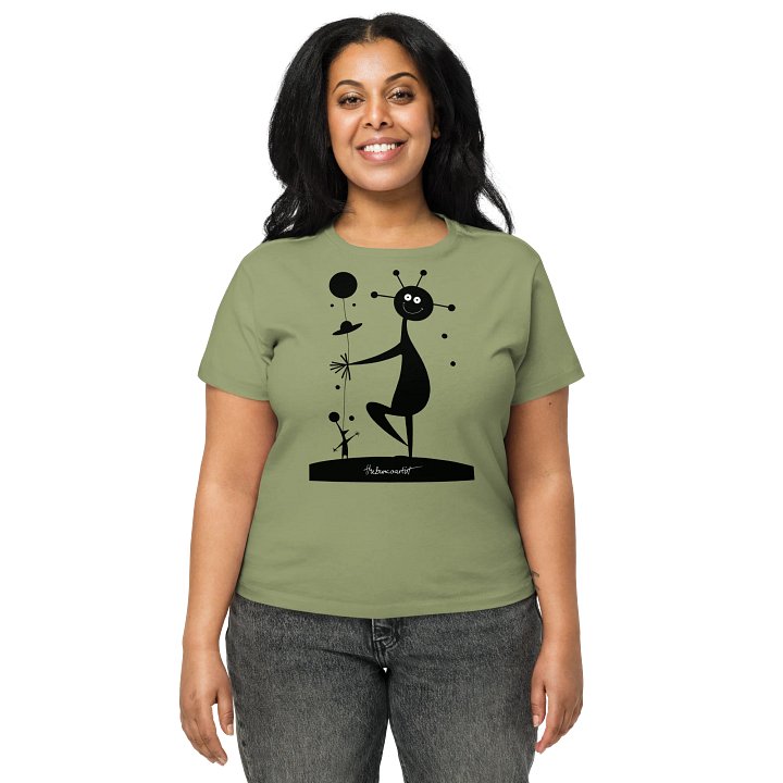 Cotton Heritage Women's High-Waisted Tee product image (1)
