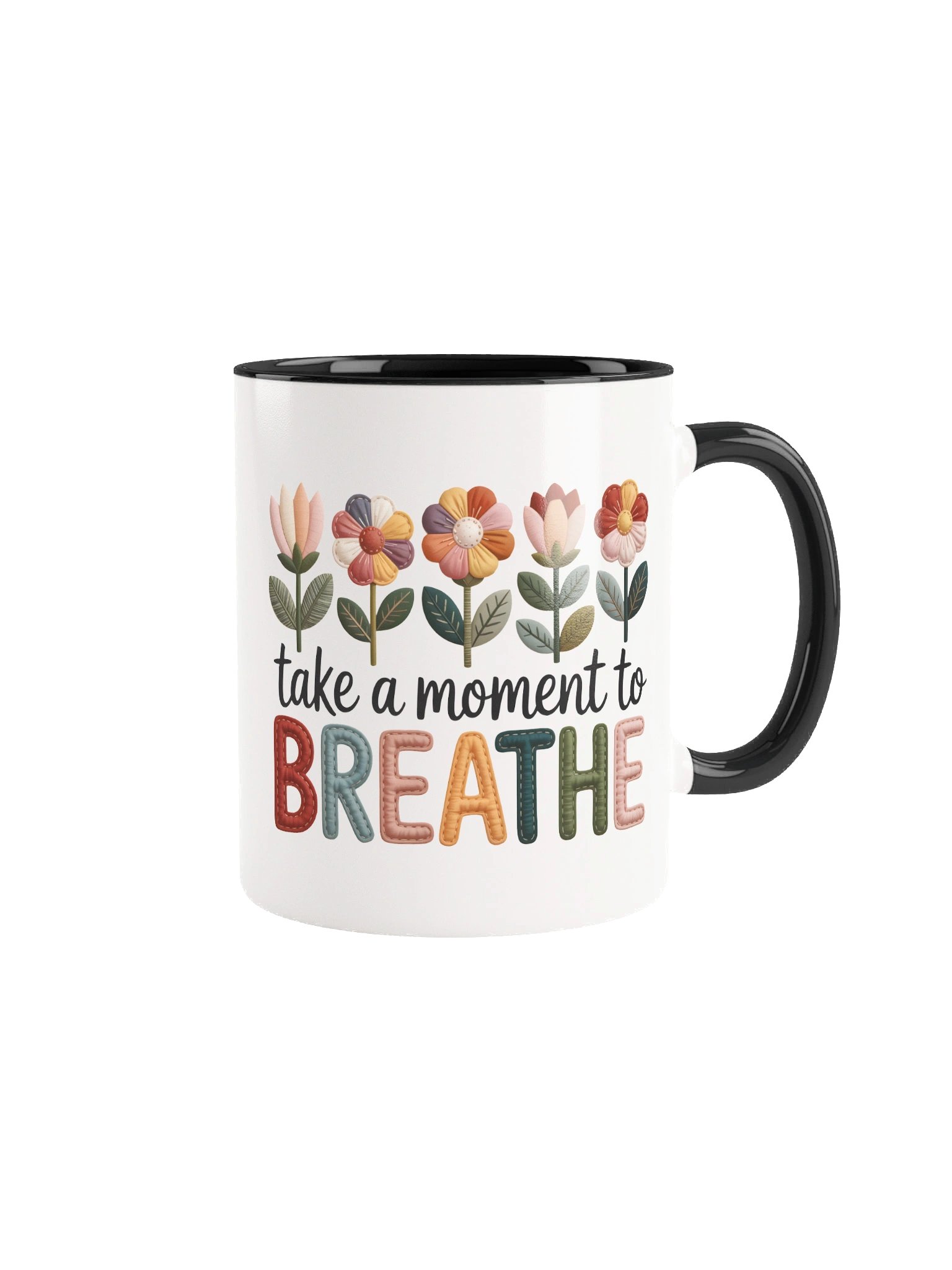 Take a Moment to Breathe Ceramic Mug product image (2)