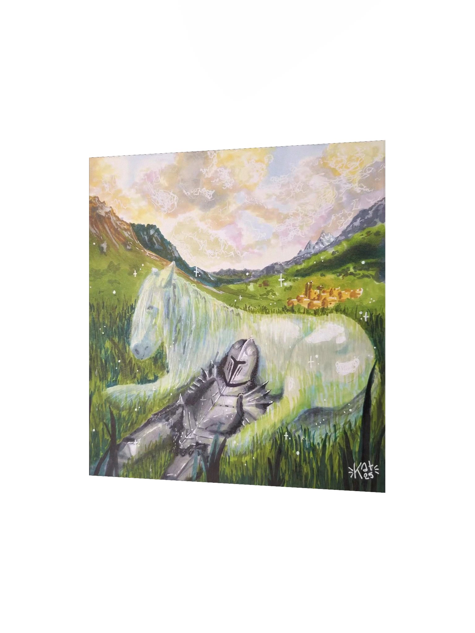 Spectral Knight Print product image (6)