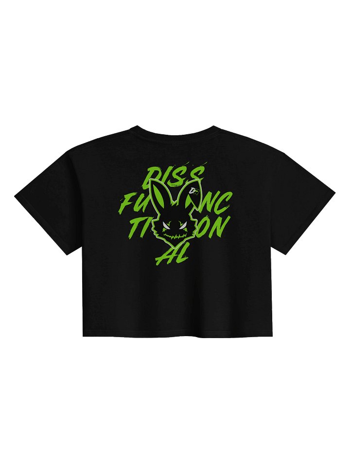 Dissfunctional Rabbit Women's Crop Top product image (2)