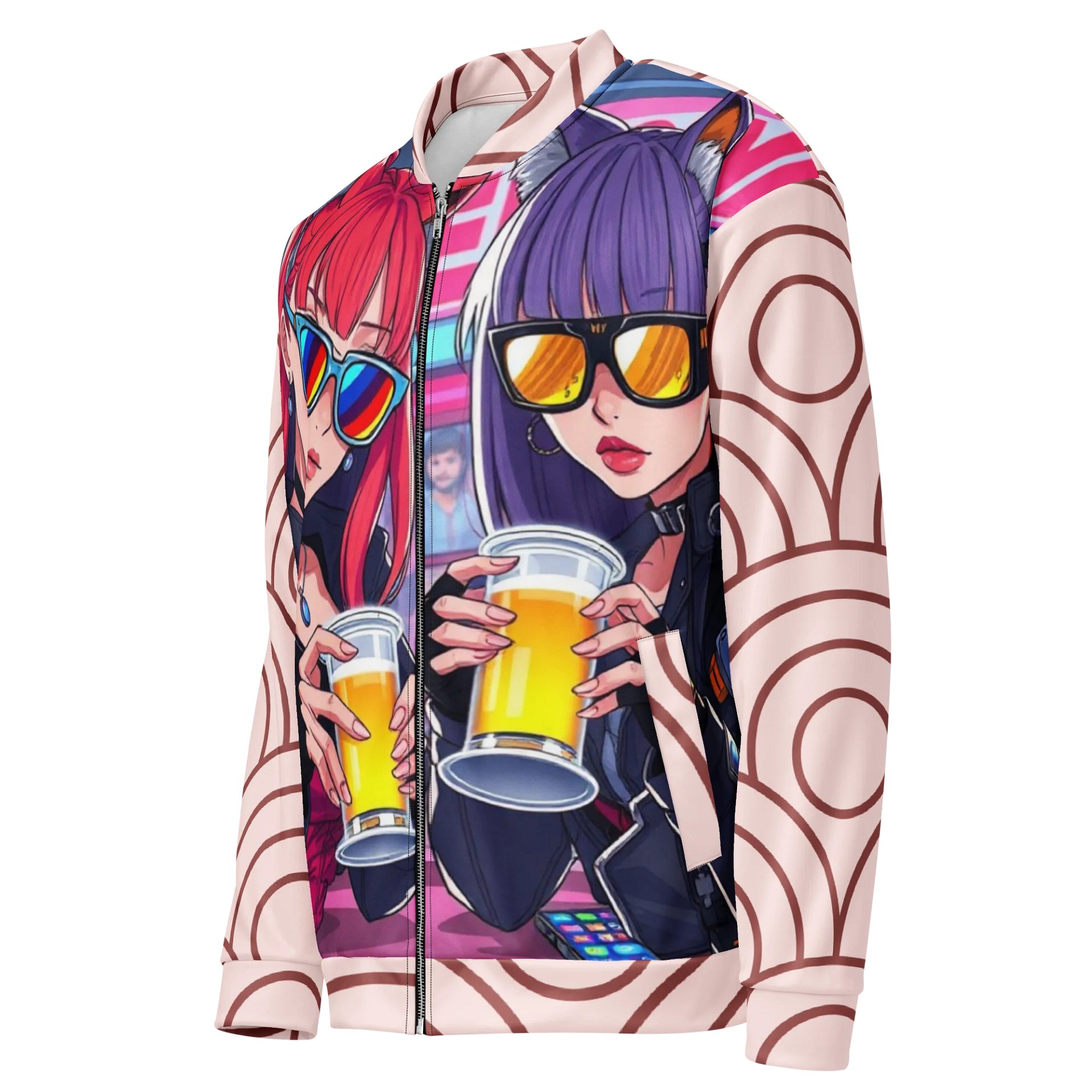 Futuristic Bomber Jacket-Catwalk & Caffeine: After Hours product image (3)