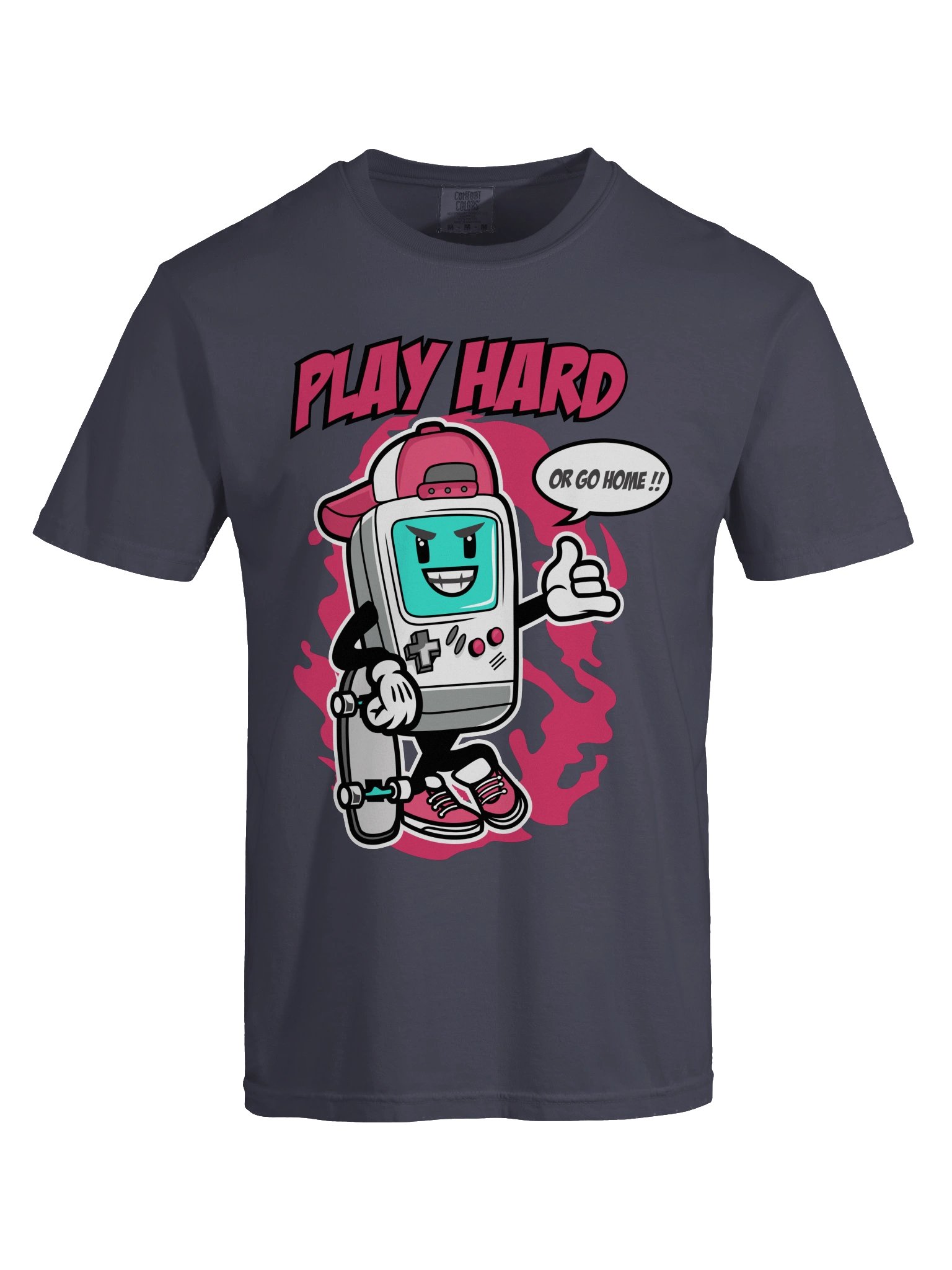 Play Hard Game Console Graphic Tee - Unisex product image (5)
