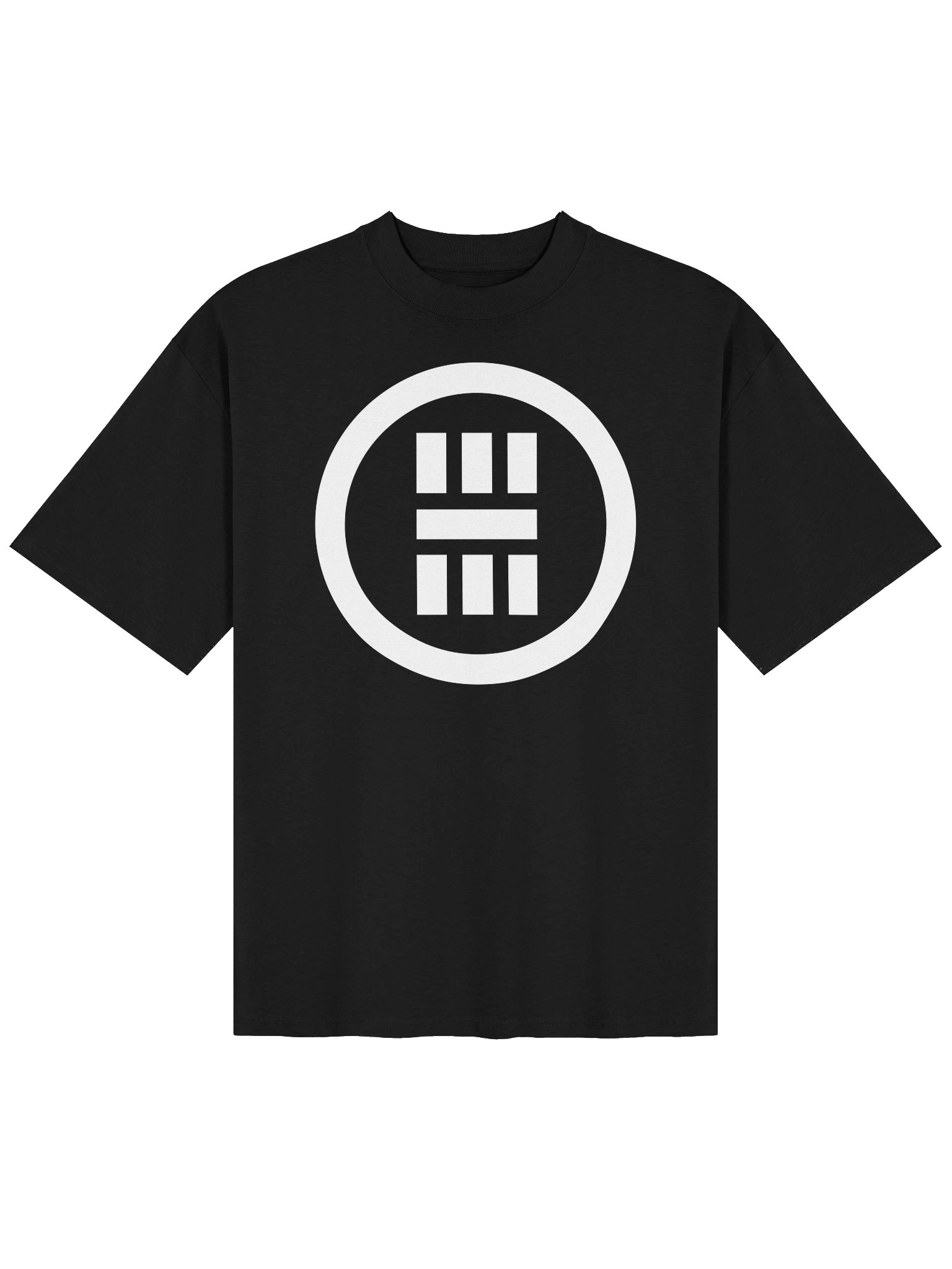 NAKAMA Kamon XL HQ Tee (white/black) product image (1)