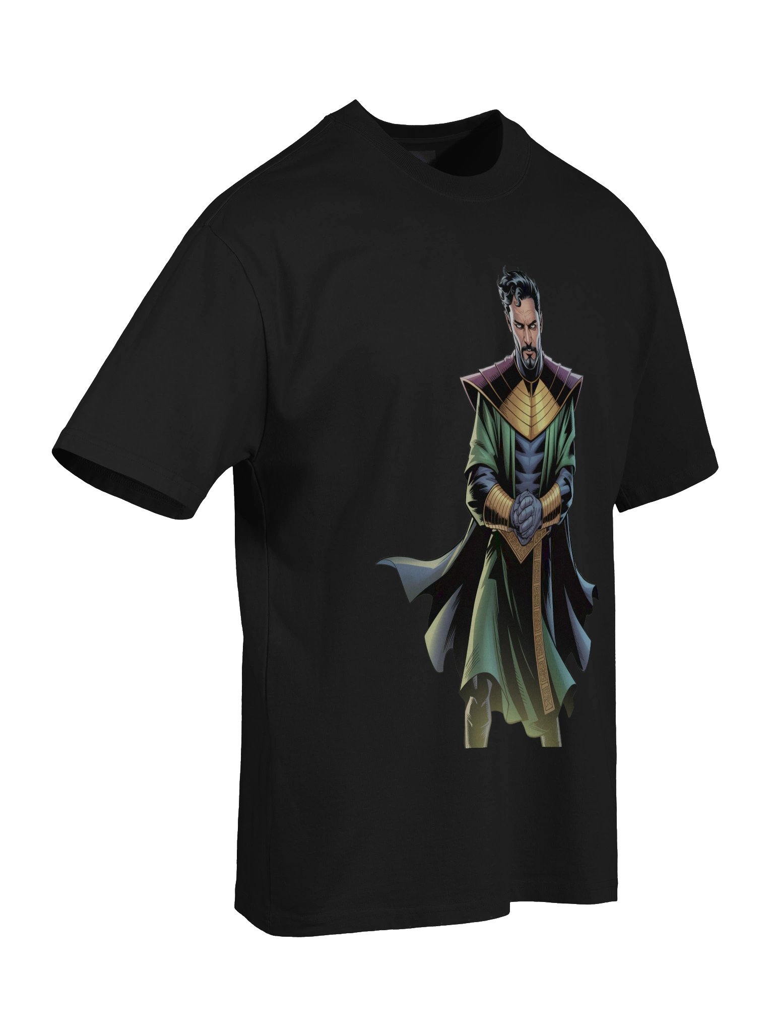 Demon's Dominion: Ra’s Al Ghul Inspired Oversized Faded T-Shirt product image (8)