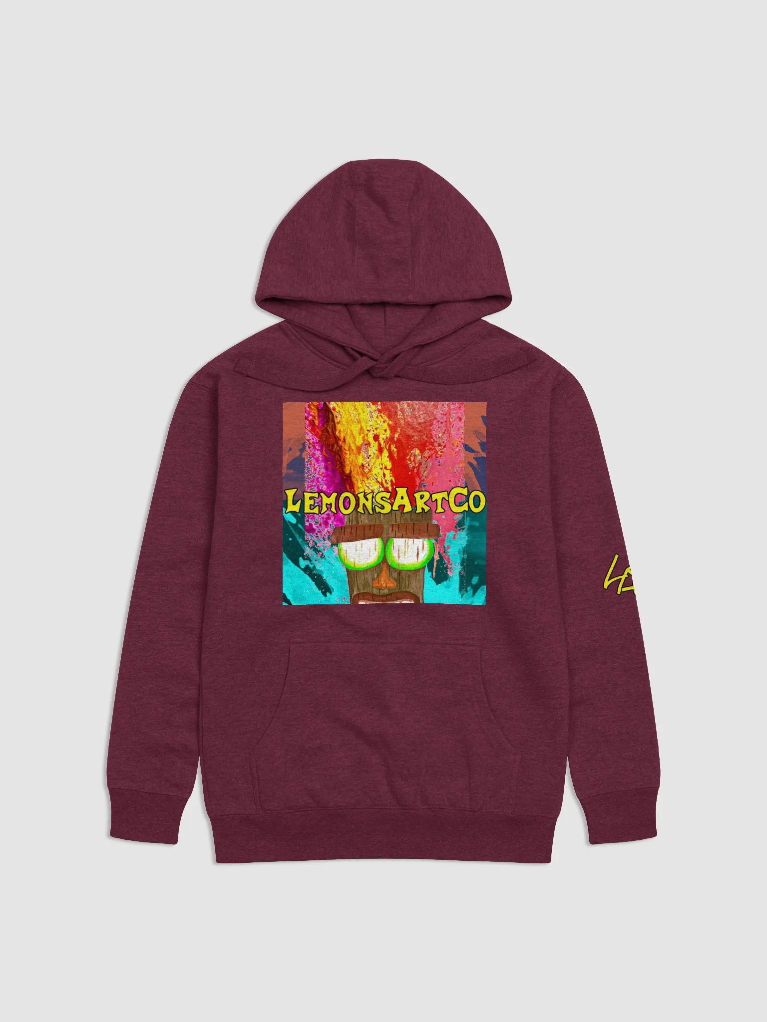 Abstract Kua Kua Mask Hoodie product image (1)