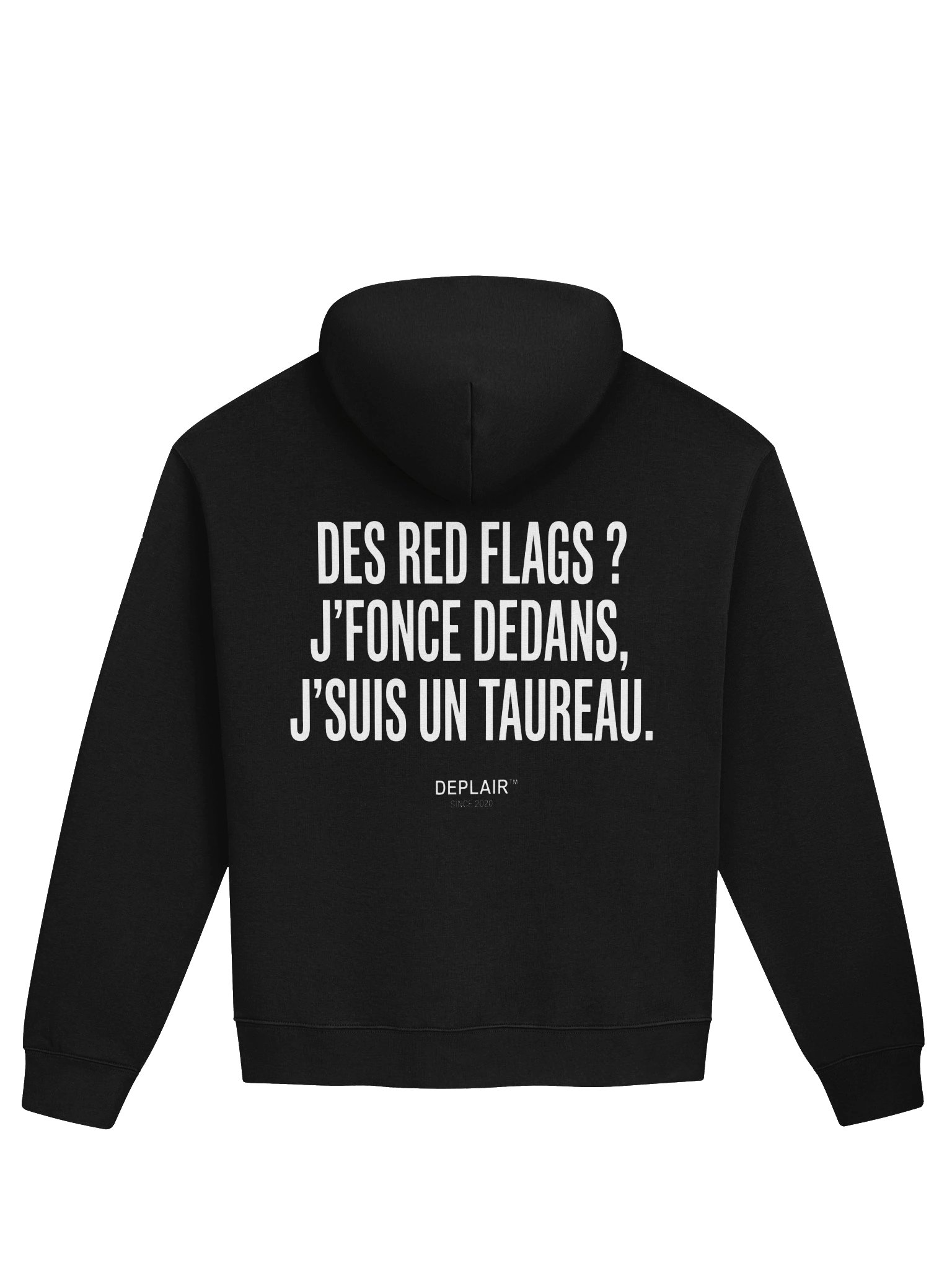 Des red flags ? J’fonce dedans, j’suis un taureau — Hoodie homme product image (9)
