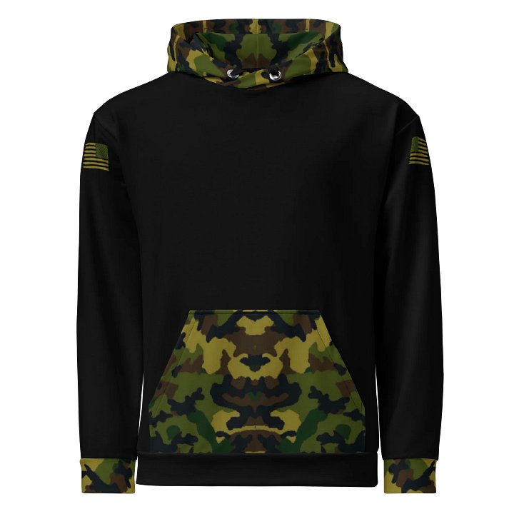 FOUGHT FOR FREEDOM VETERAN TRIBUTE CAMO Hoodie product image (1)