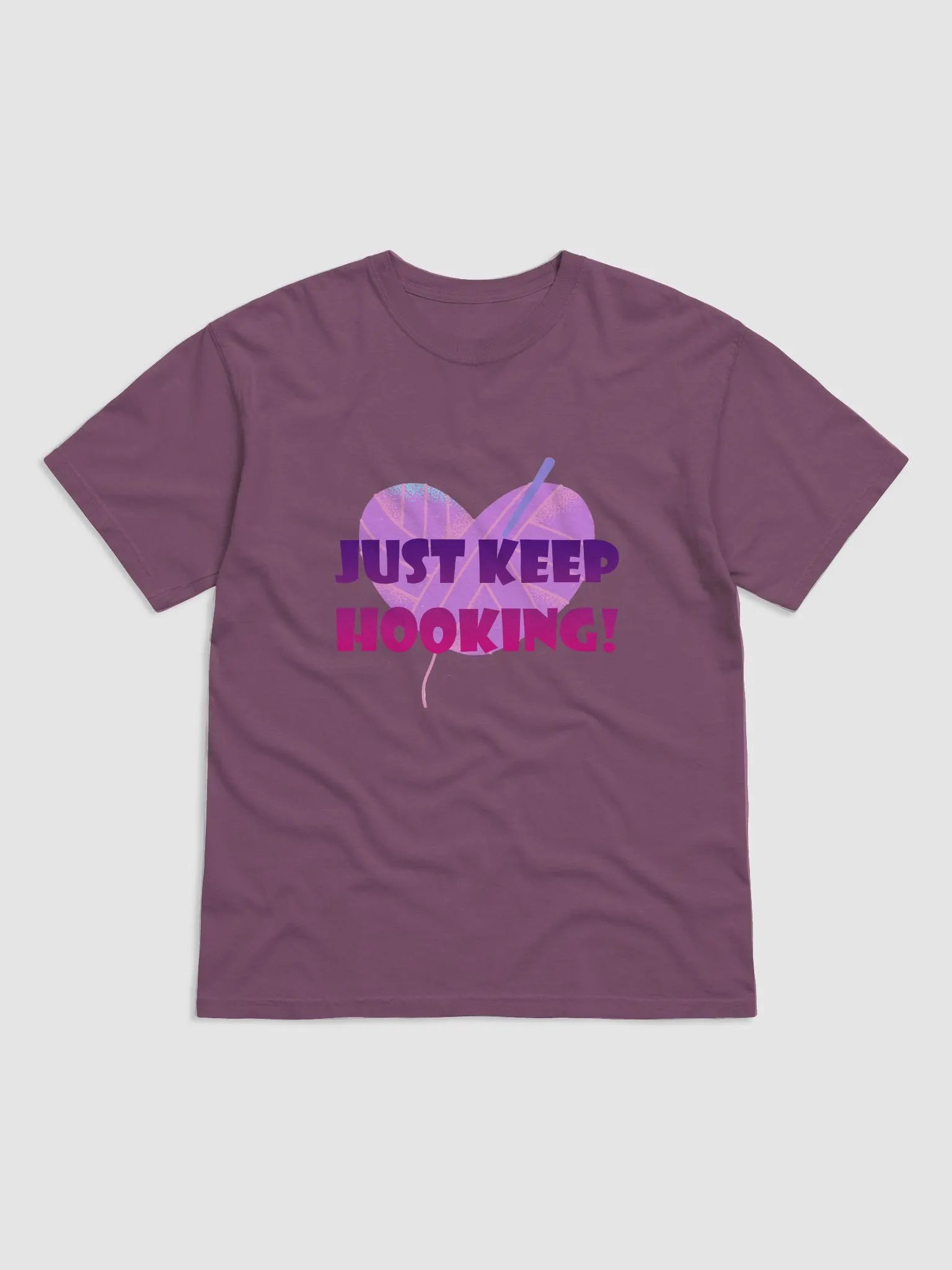 Just Keep Hooking Heavyweight Tee product image (5)