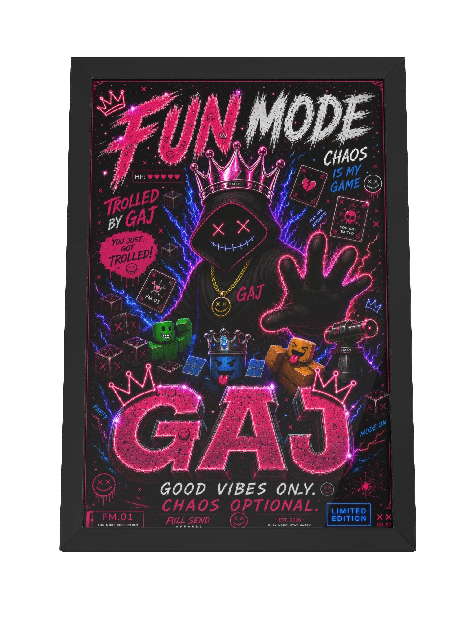 GAJ - FM.01 – Limited Edition Framed Poster - product image (4)