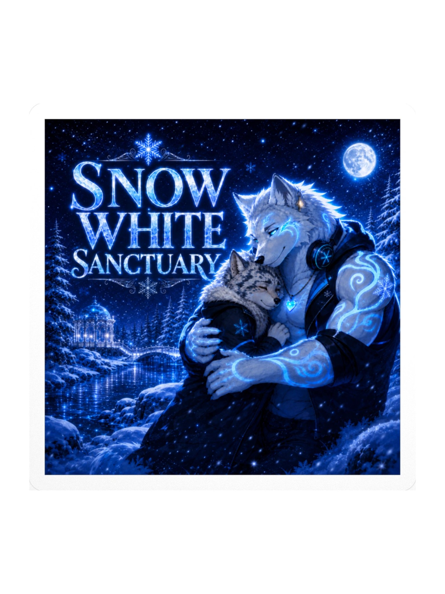 Snow White Sanctuary Sticker product image (1)