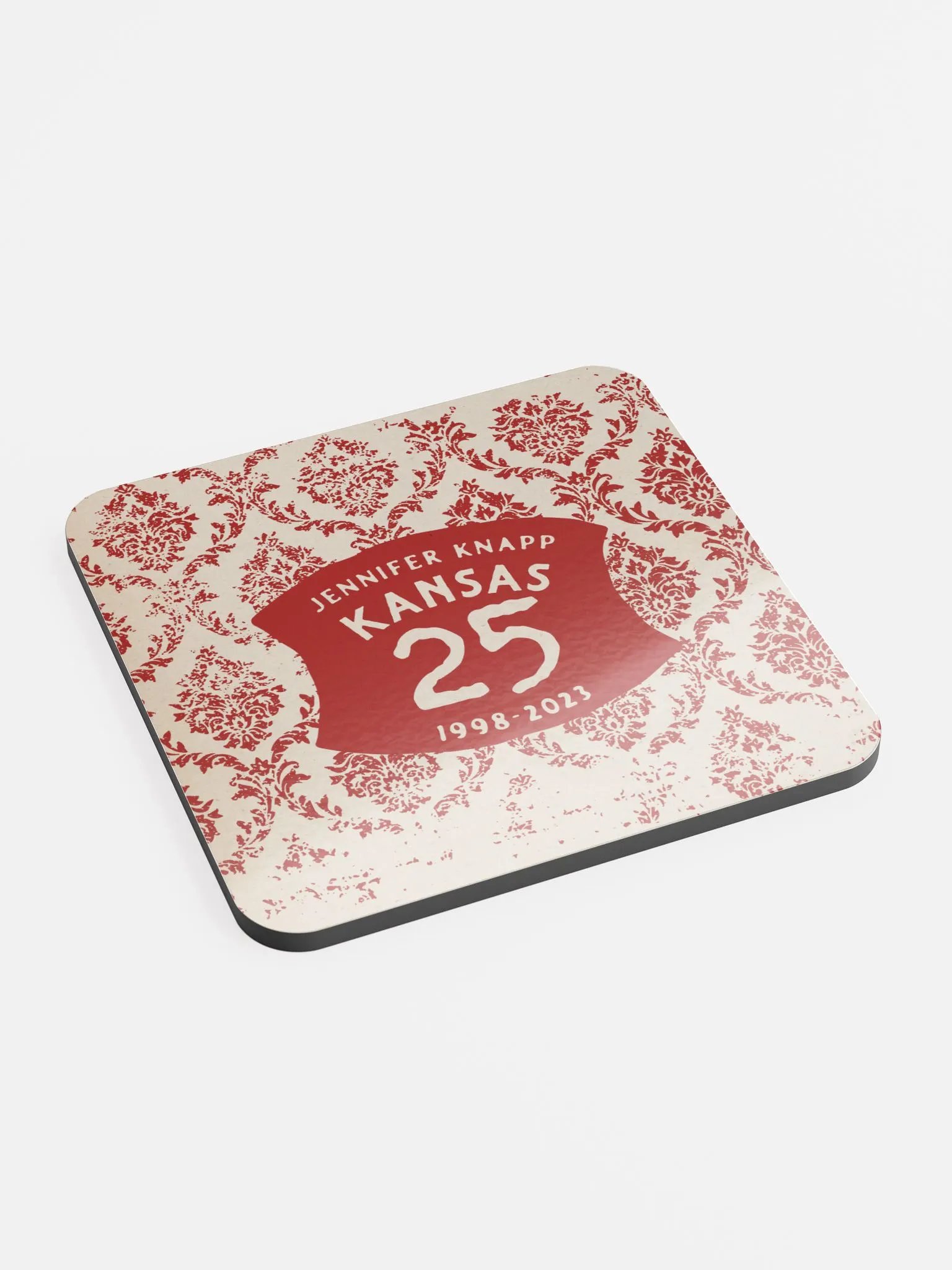 Kansas 25 Commemorative Cork Coaster product image (2)