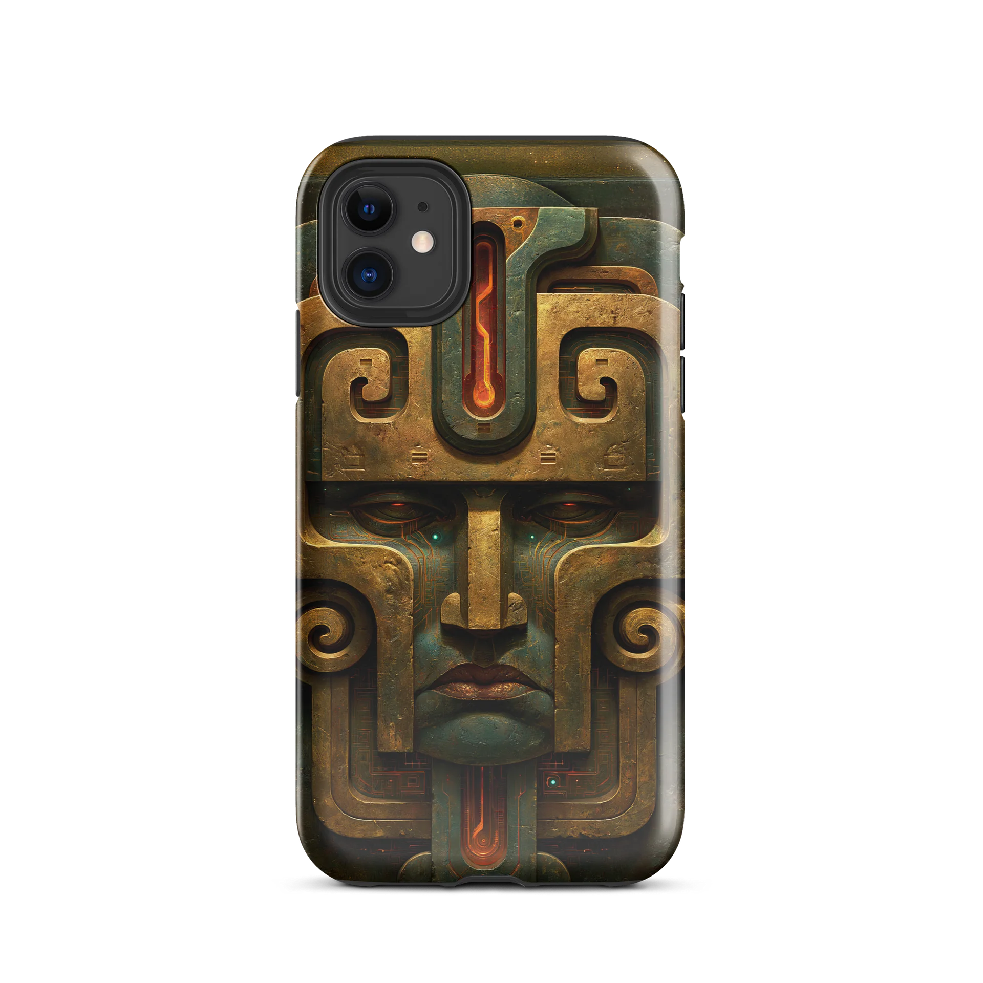 Oracle Interface I — Ancient Machine Face Phone Case product image (28)