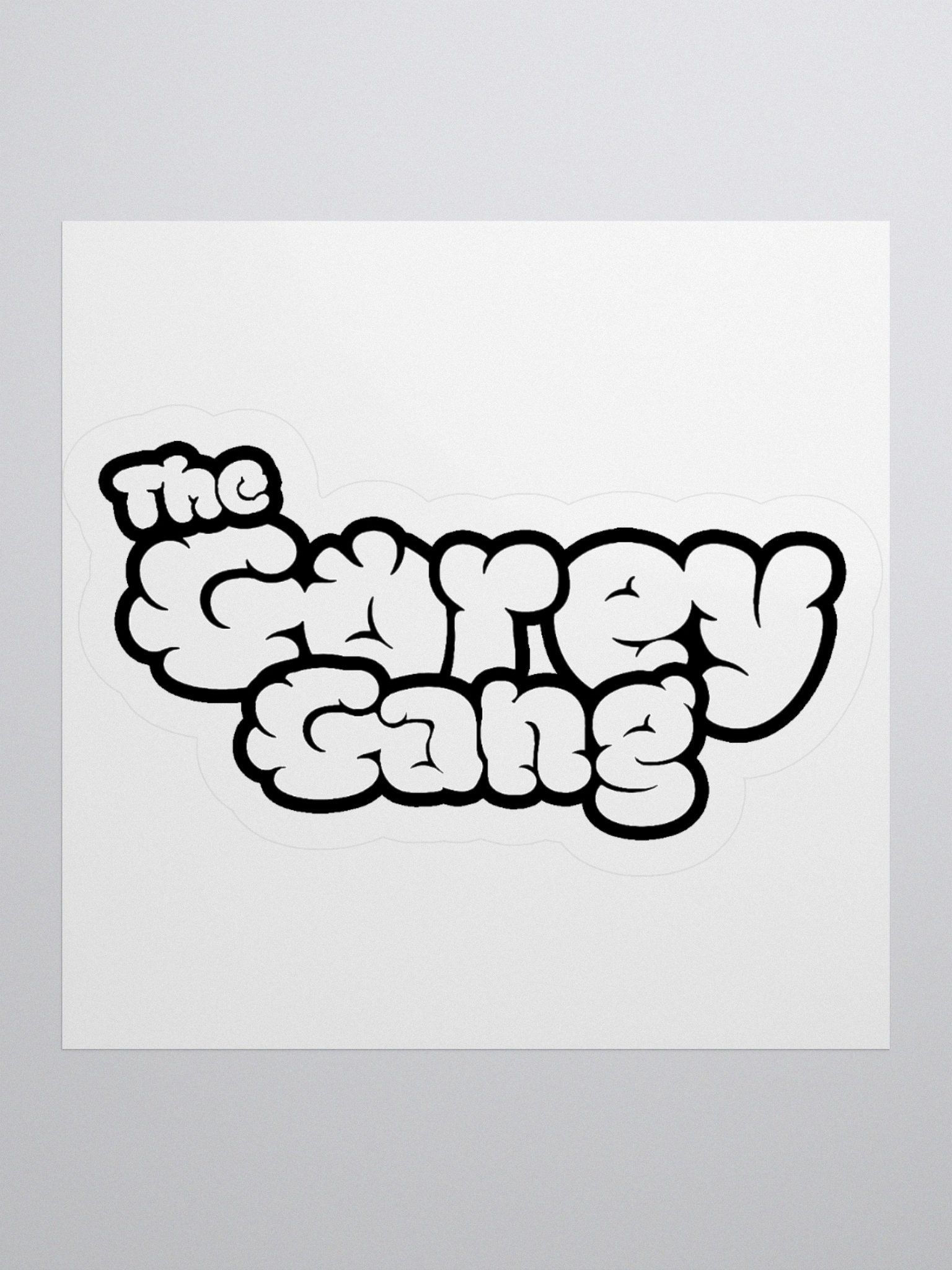 Gorey Gang B+W - Kiss Cut Stickers product image (3)