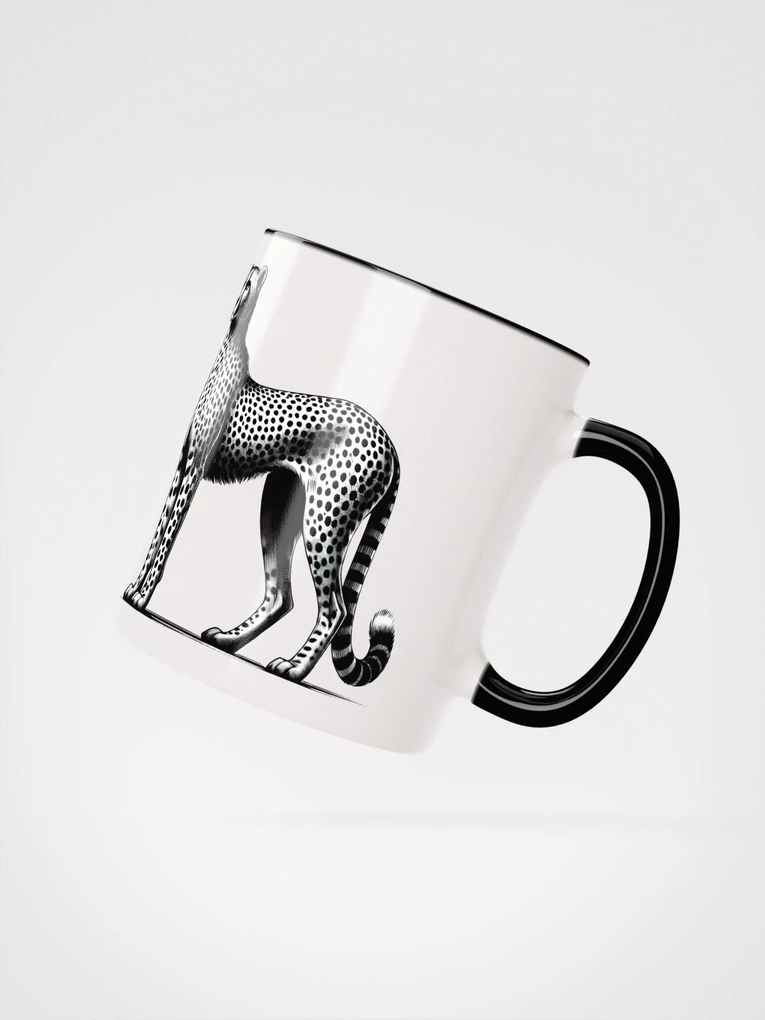 Sleek Spotted Cheetah Elegance Mug product image (3)