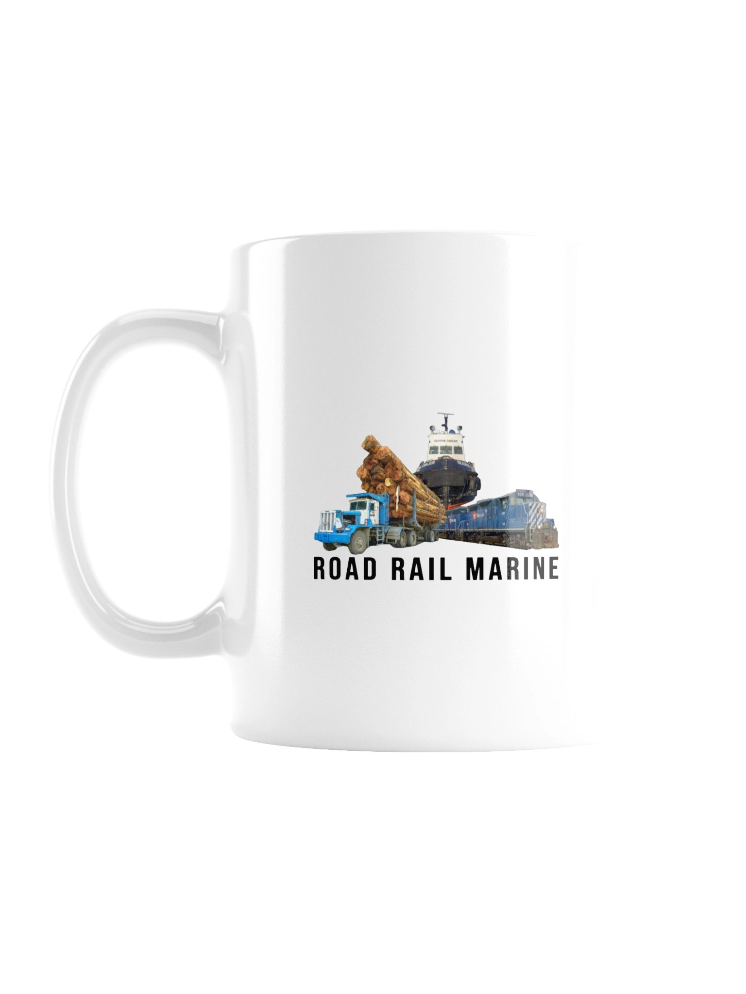 Road Rail Marine mug with Challenger truck product image (1)