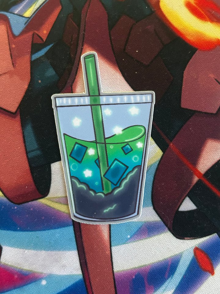 Glossy Green Drank Sticker product image (1)