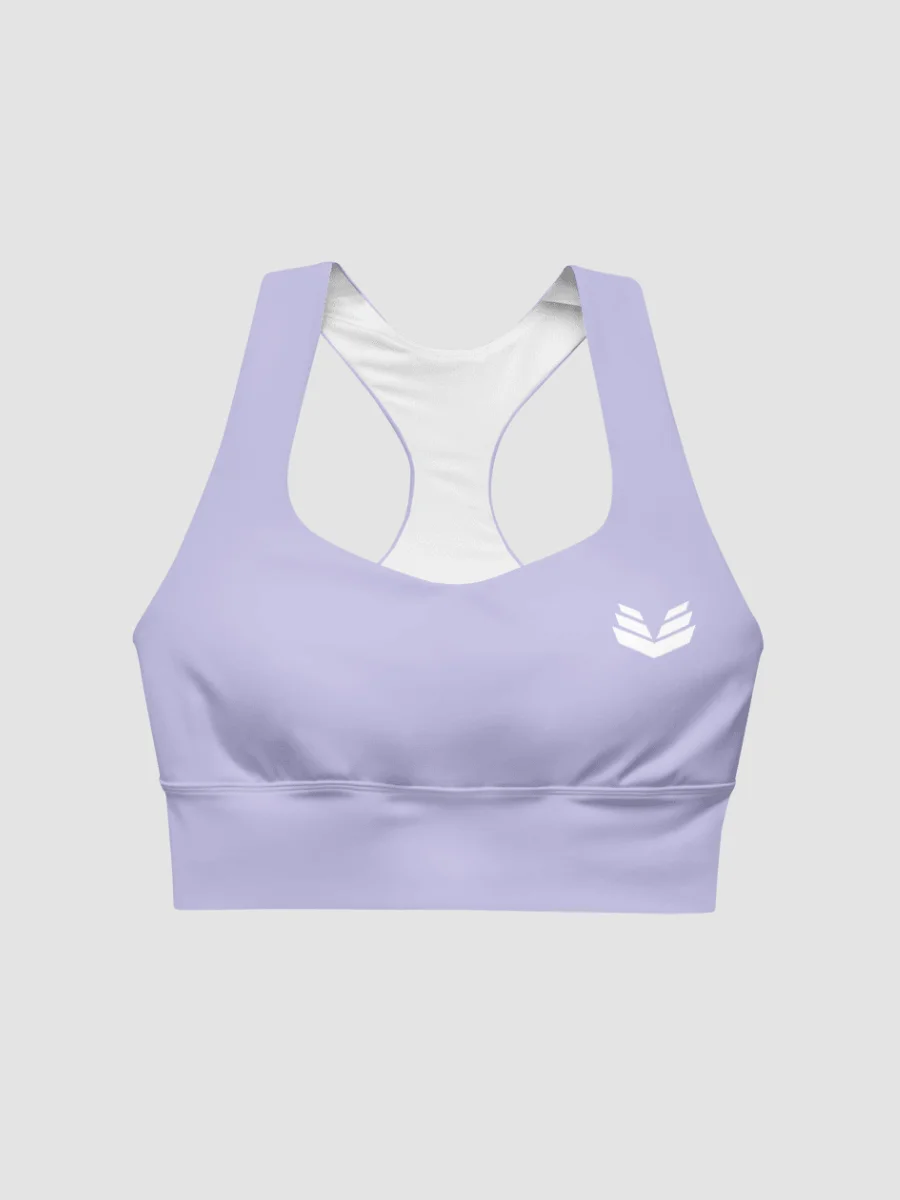 Longline Sports Bra - Lilac product image (1)