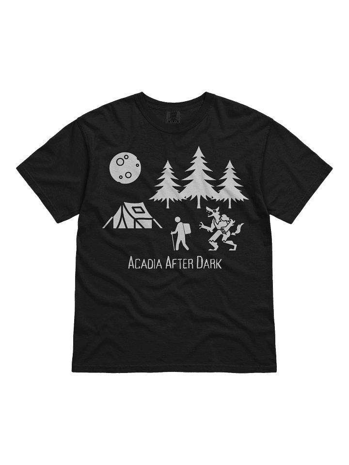 Acadia After Dark Hiking with Werewolves Tee product image (4)