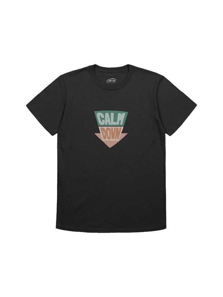 Calm Down Logo Unisex T-Shirt product image (5)