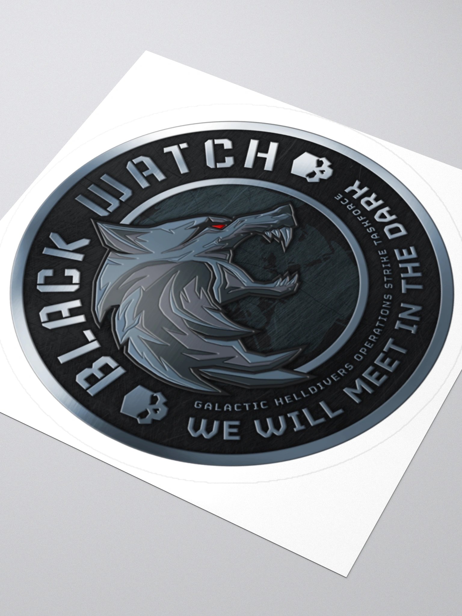 Black Watch Logo Sticker product image (3)