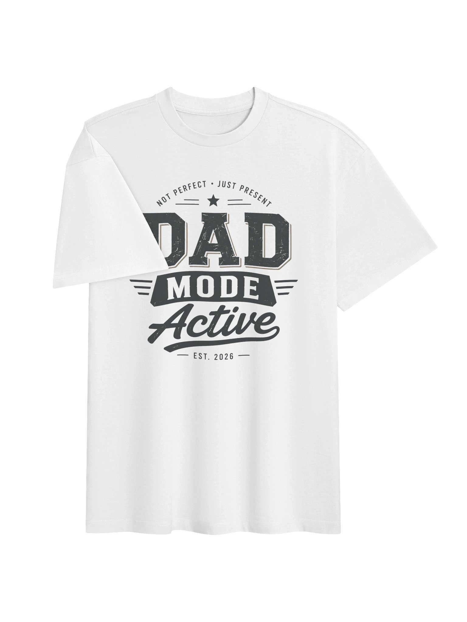 First Father's Day 2026 Gift | Dad Mode Active Vintage T-Shirt product image (7)
