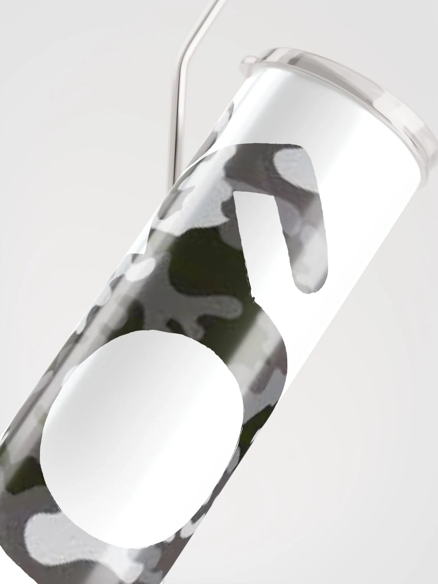 Wheelie, Dark Gray Camo SS Tumbler product image (4)