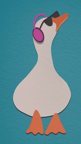 That’s one groovy goose

Animals with headphones part 4: Goose 🪿 

#illustration #graphicdesign #branddesign #illustrator #cr...
