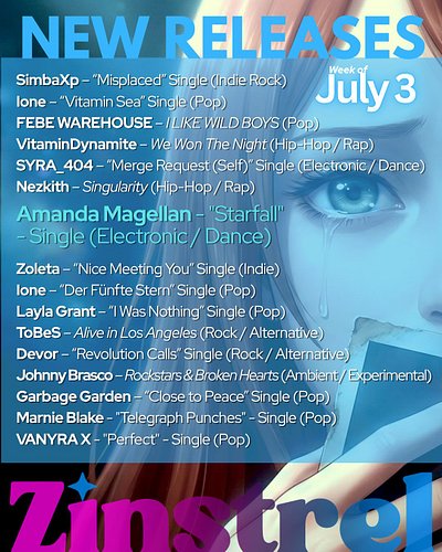 HAPPY NEW RELEASE DAY! LOTS of new music out this past week… so many names and projects. Check them all out! 

We’ve got tune...